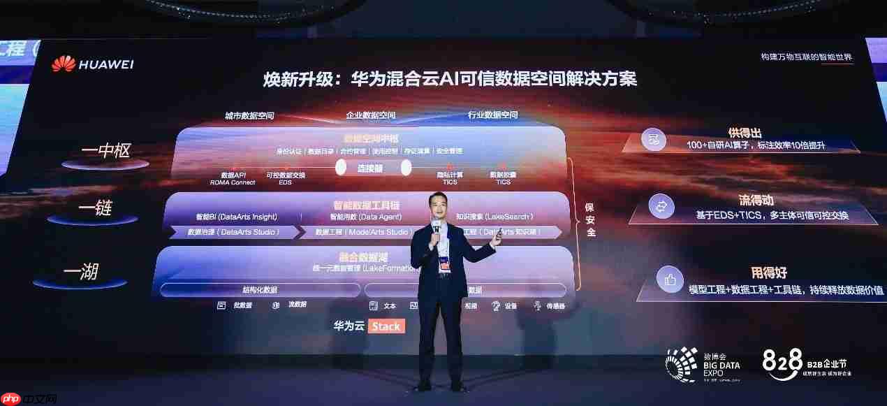 华为云肖霏：全域入湖、可信流通、AI好用，构筑AI可信数据空间新范式