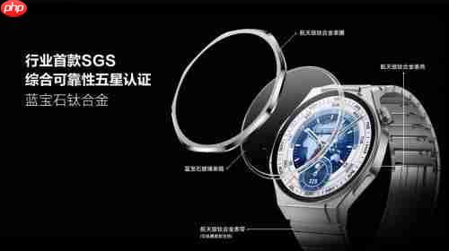 旗舰表  展锐芯  荣耀手表5 Ultra 正式上市