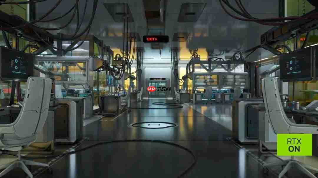 《黑色国度》DLSS4光追演示 画面逼真精美绝伦