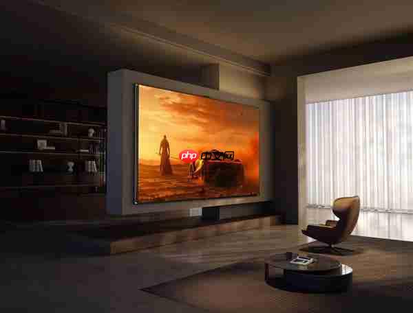 一台100吋高定电视  如何重塑家庭影游画质体验新标杆