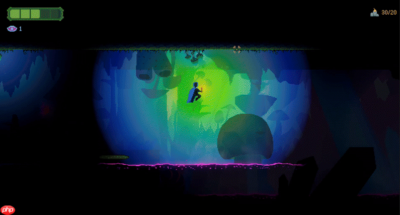 Steam类银河恶魔城地图探索新游《黄金废都》中文Demo已上线！