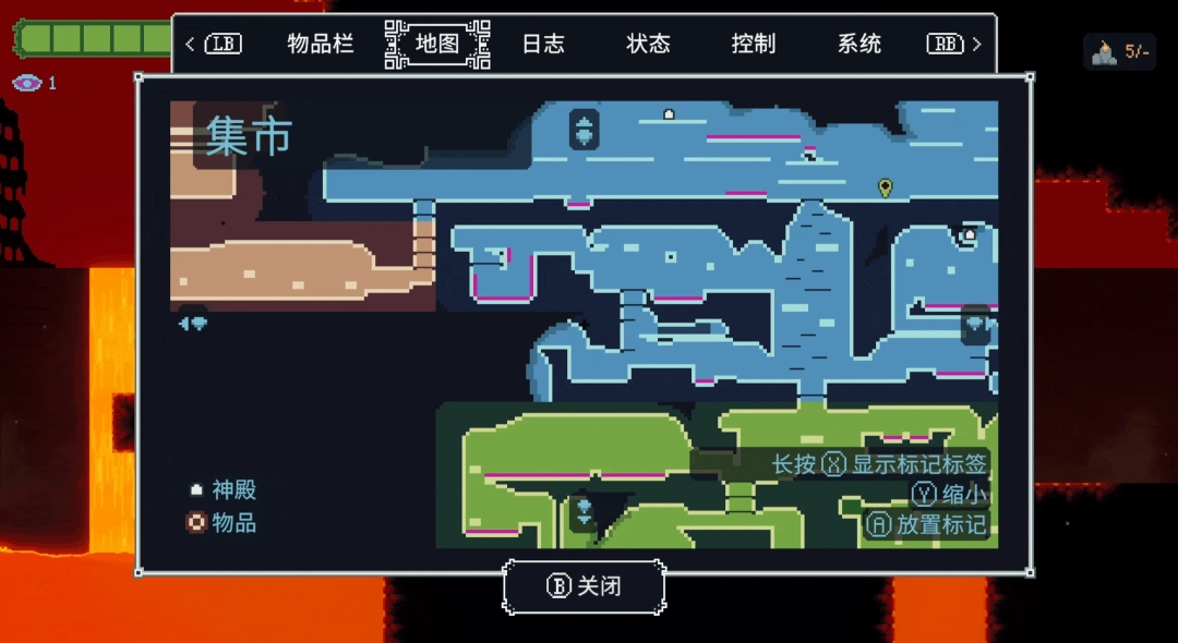 Steam类银河恶魔城地图探索新游《黄金废都》中文Demo已上线！