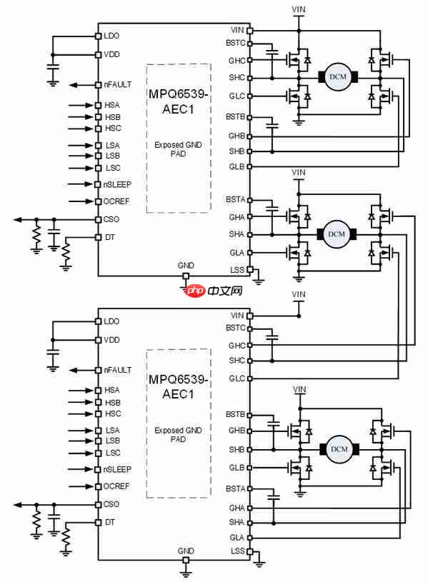 MPS推出车规级三相栅极驱动器IC新产品