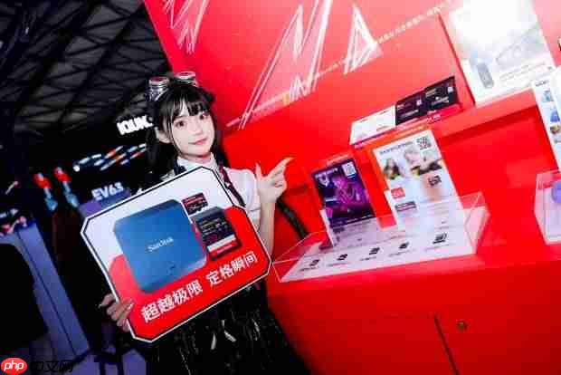 ChinaJoy 2025热力全开 闪迪携合作伙伴共绘互动娱乐新图景