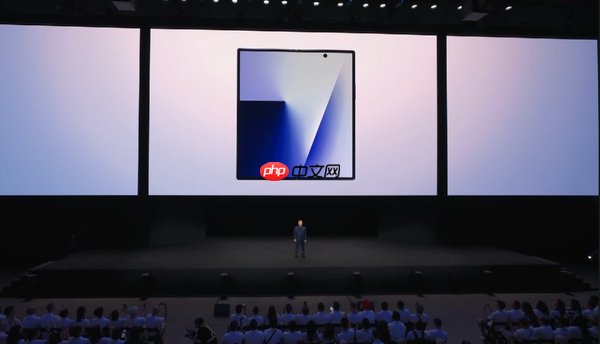 13999元起 三星Z Fold7折叠屏正式发布 三星最薄大折叠！