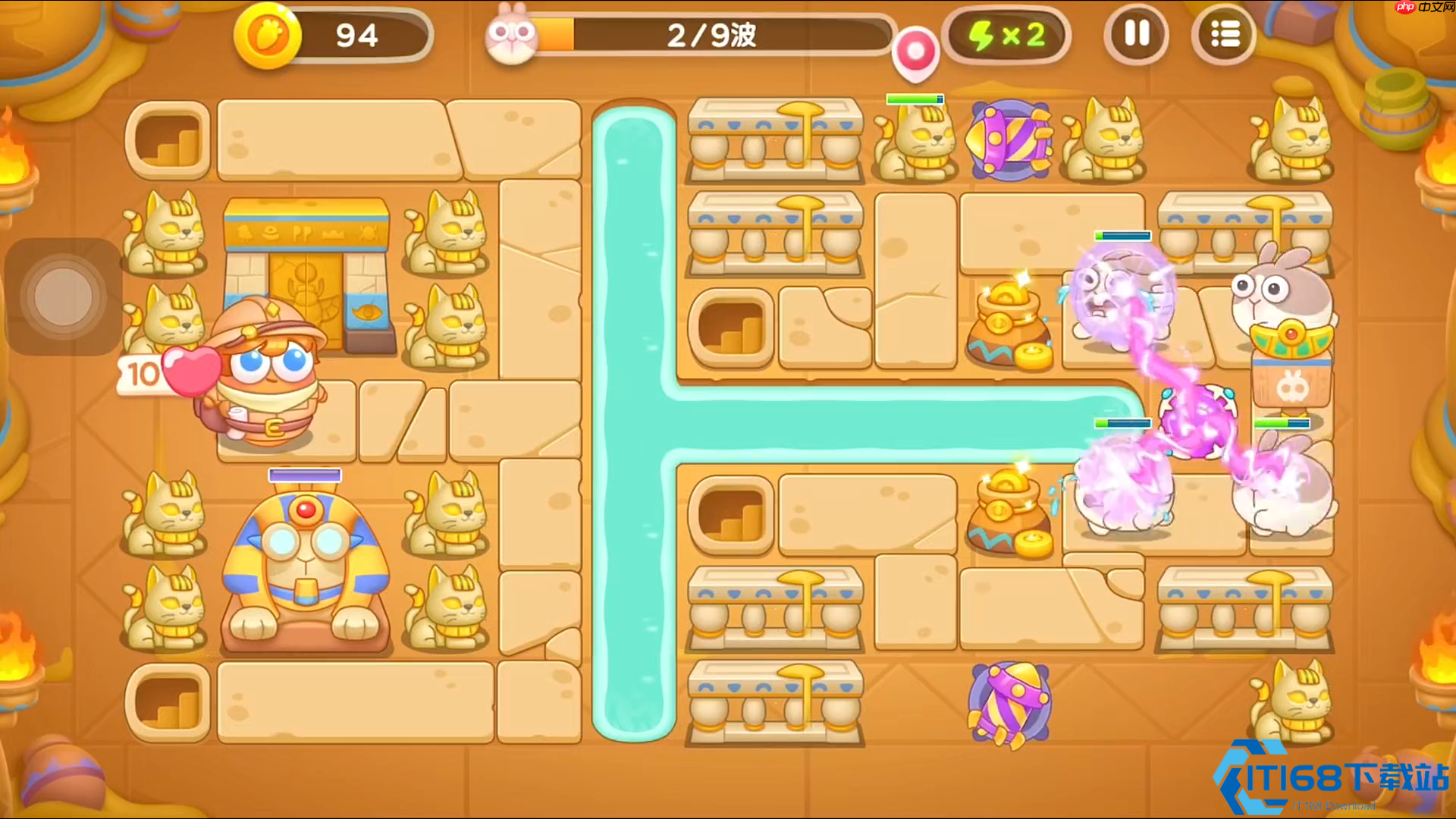 兔子围城终极攻略：三阶段炮塔阵碾压全图