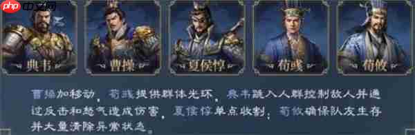 新三国志曹操传新手强力阵容搭配指南