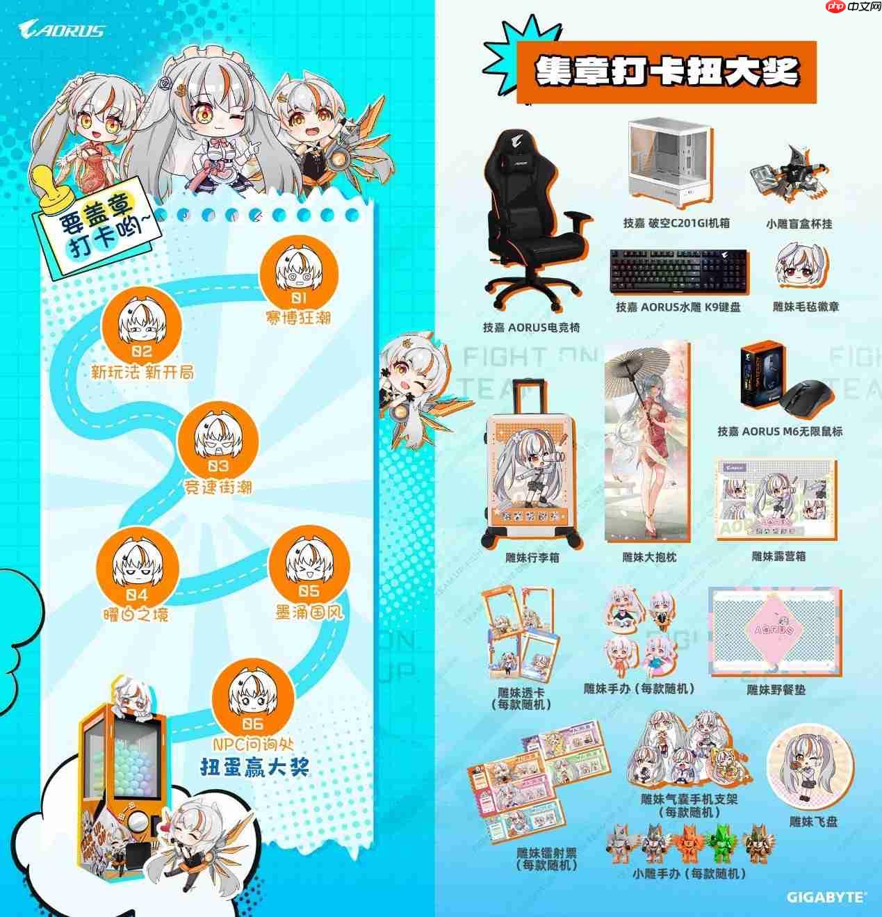 BW2025狂欢盛典，技嘉AORUS展台玩法终极揭秘