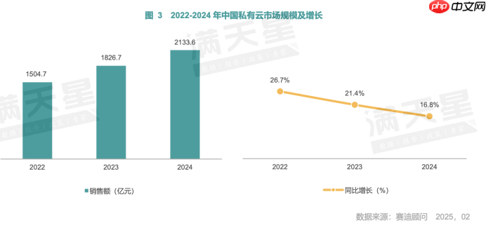 2024-2025年中国私有云市场研究报告，八大品牌入选领导者象限