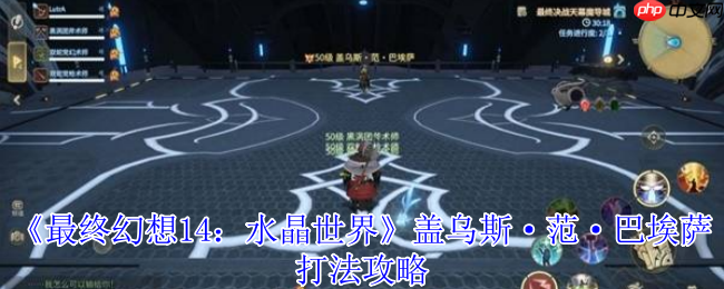 最终幻想14水晶世界盖乌斯范巴埃萨终极讨伐指南
