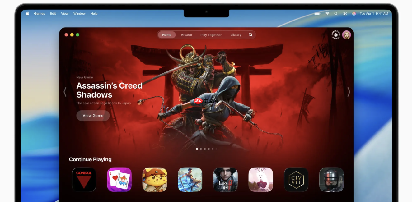 苹果公布即将上线 Mac 平台九大游戏:《赛博朋克 2077》《红色沙漠》等