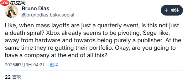 浪费人才！多名游戏开发者痛批微软最新裁员