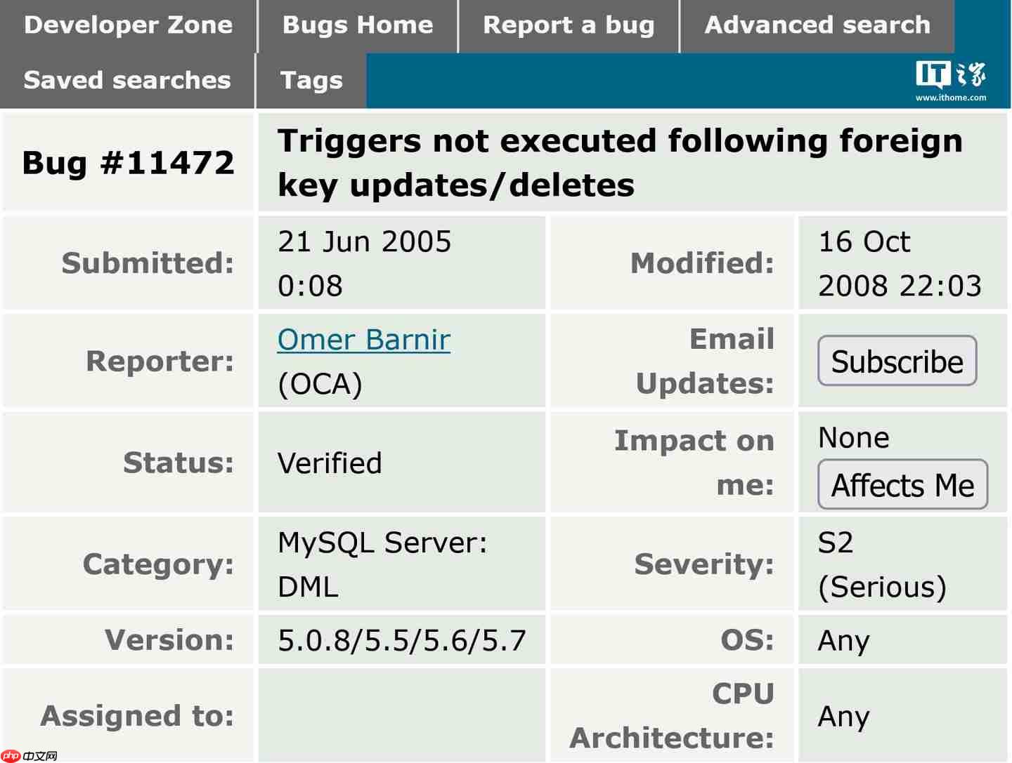 20 年未修：MySQL 高危漏洞引发开发者担忧，影响数据库完整性