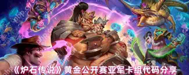 炉石传说黄金公开赛亚军卡组全解析 上分神器代码一键导入