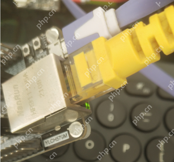 200-CH579M学习开发-以太网例程-网络指示灯GPIO选择, 检测网线连接状态