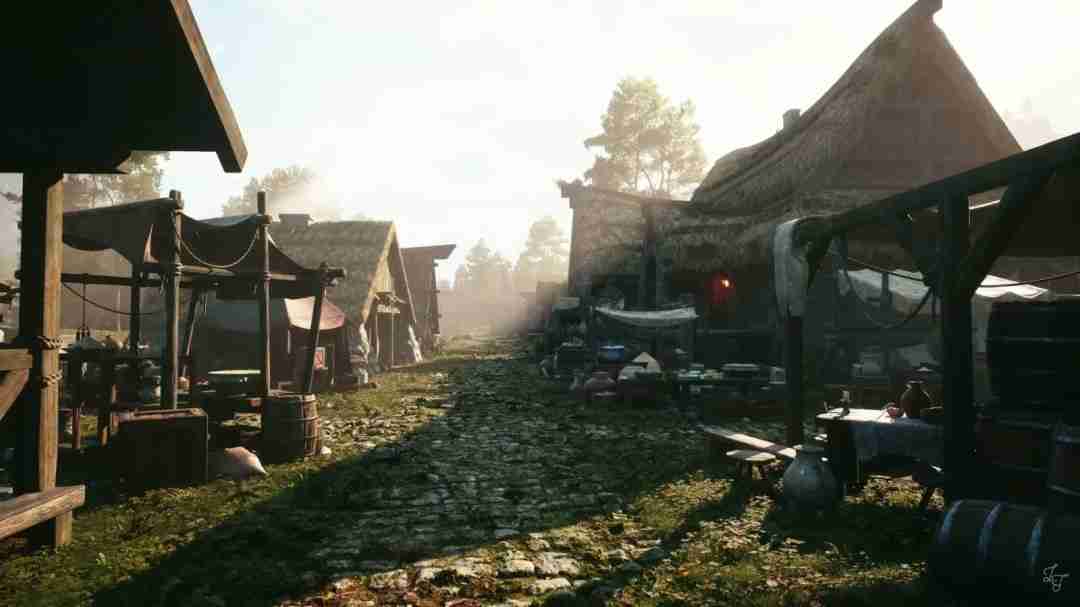 重现经典之美:虚幻5引擎下的上古卷轴5河木镇