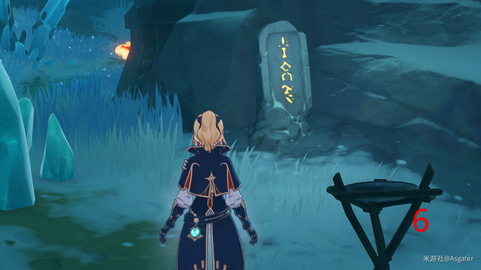 《原神手游》龙脊雪山石碑位置说明