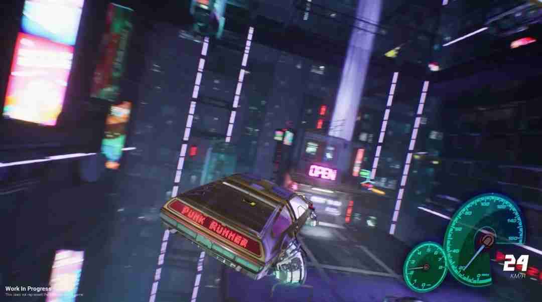 Punk Runner：填补赛博朋克2077飞行汽车缺失的空缺