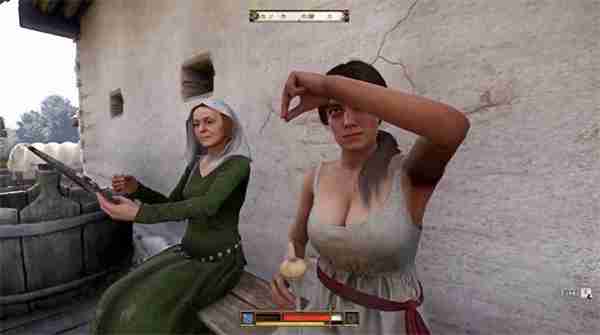《天国:拯救2》身上太臭容易被发现 洗澡即可解决