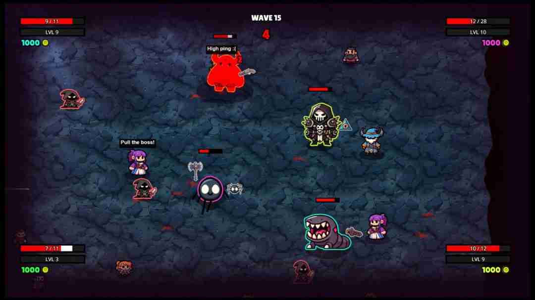 Noobs Are Coming,Steam页面开放：成为最终BOSS，主宰竞技场Roguelike的混乱战场