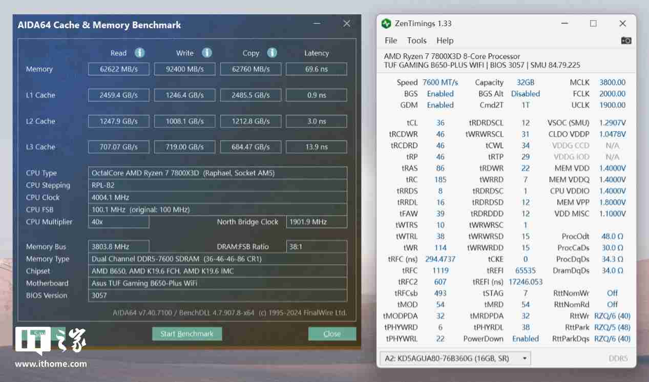 雷克沙战神之翼 ARES RGB DDR5 6000 C26 内存体验：超低时序 + 海力士颗粒认证，专为 AMD 平台打造