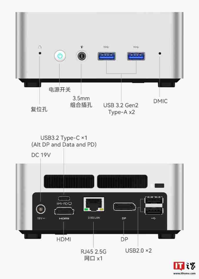 铭凡推出 UN1250 迷你主机:i5-1250P,准系统 1599 元