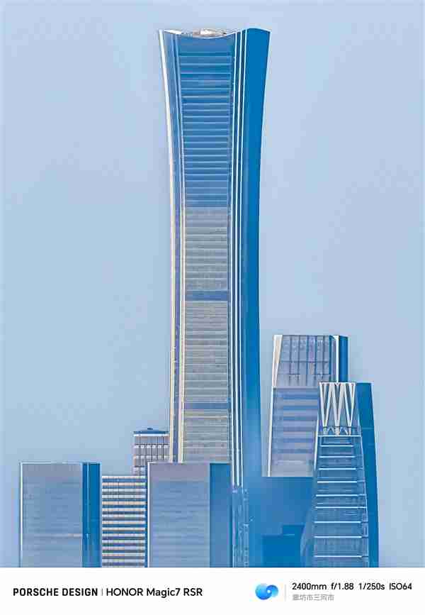 赵明晒荣耀Magic7 RSR 保时捷设计100倍长焦样张：非常震撼