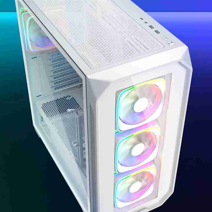 旋刚推出 AK5 RGB 系列机箱：未来风格外观，可选 MESH / 玻璃前面板