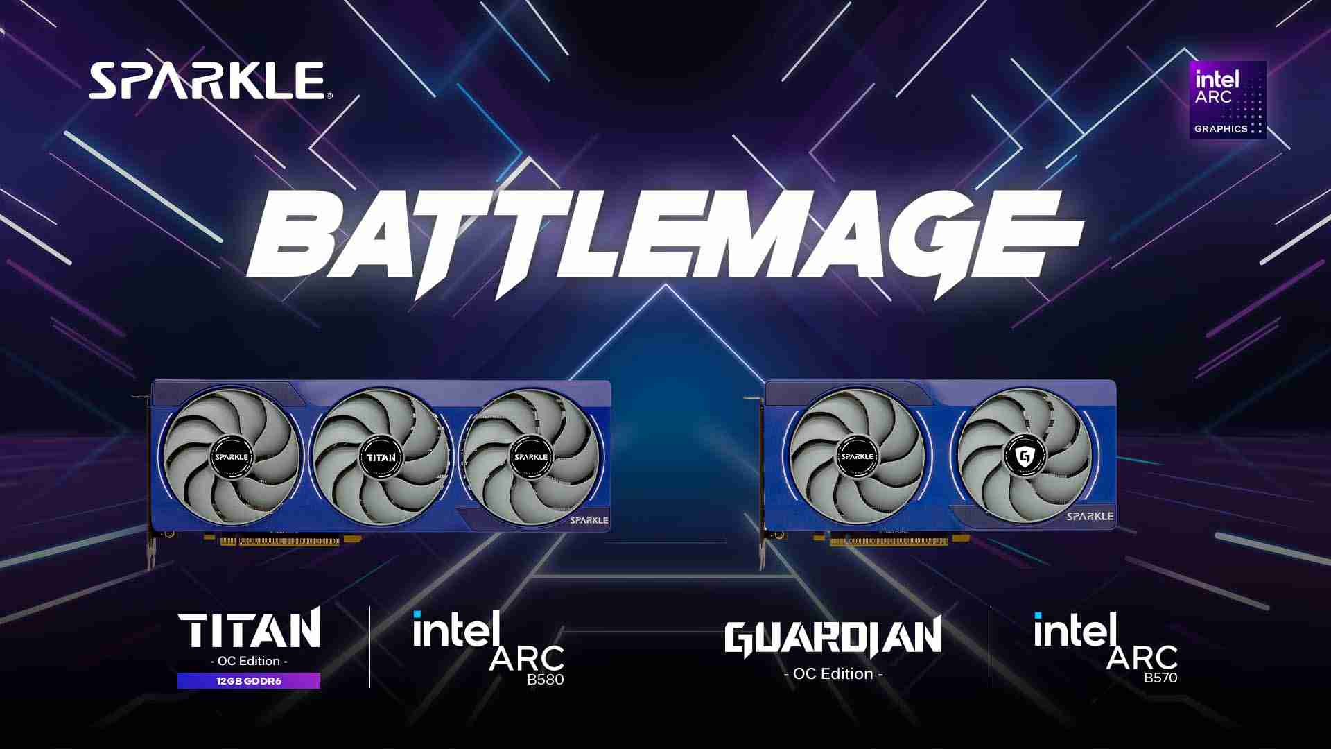 撼与明年 2 月推出白色英特尔锐炫 B580 显卡,功耗、频率更高