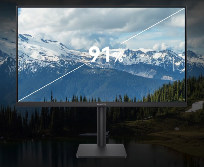 华为 MateView SE 显示器 27 英寸 FHD 版开售：可选旋转升降支架，599 元起