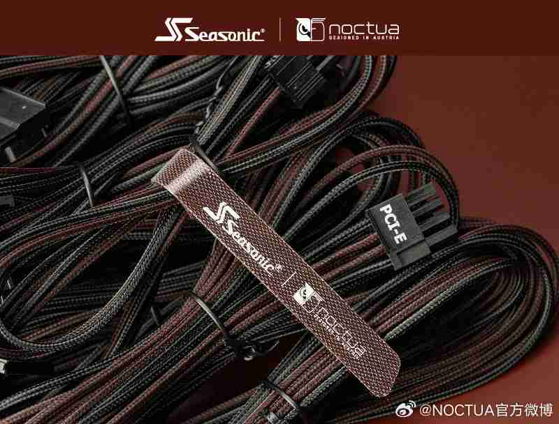 猫头鹰与海韵发布 1600W 钛金旗舰联名电源，噪音比标准版降低约 8-10dB(A)