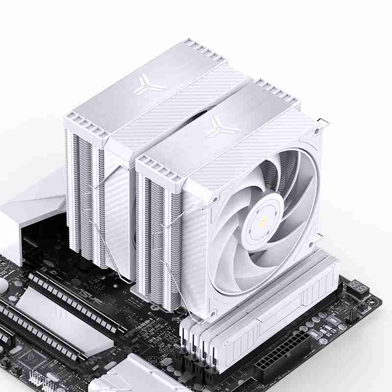 内嵌 13025 风扇，乔思伯推出双塔双扇风冷散热器 HX6280