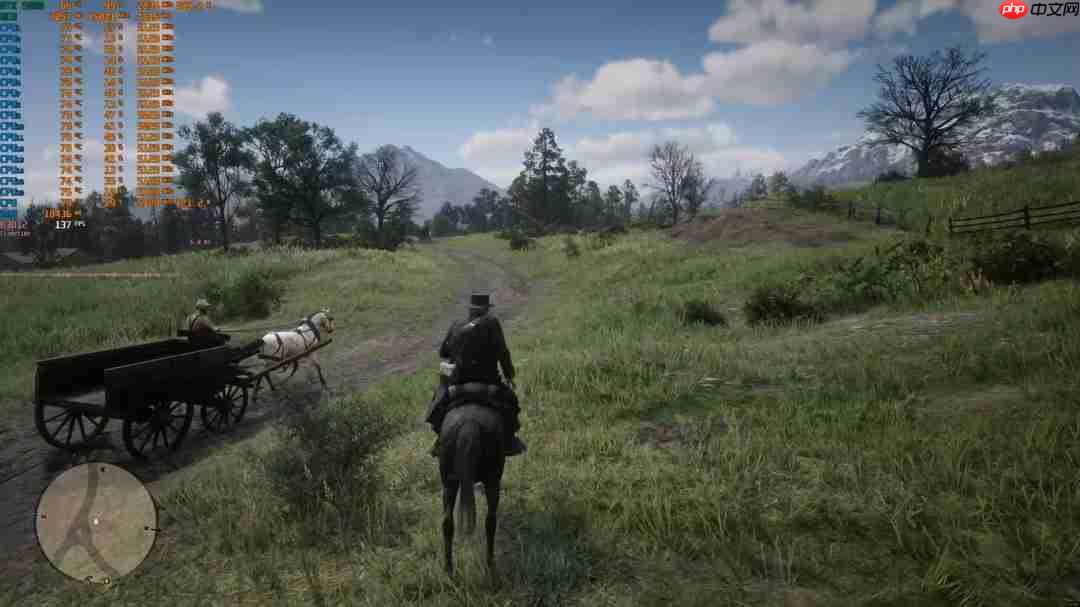 《荒野大镖客2》DLSS 4.5测试 质量模式画质甚至超过了原生分辨率