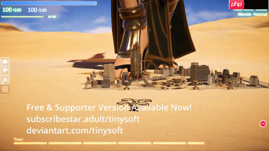 女巨人游戏《Size Warfare》1.3版本添加新招式