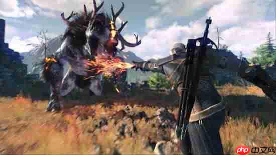 这才是《巫师3》原本的画面！老玩家重制游戏光影