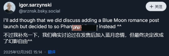 《赛博朋克2077》总监否认删减爱情线！有模型≠能谈恋爱