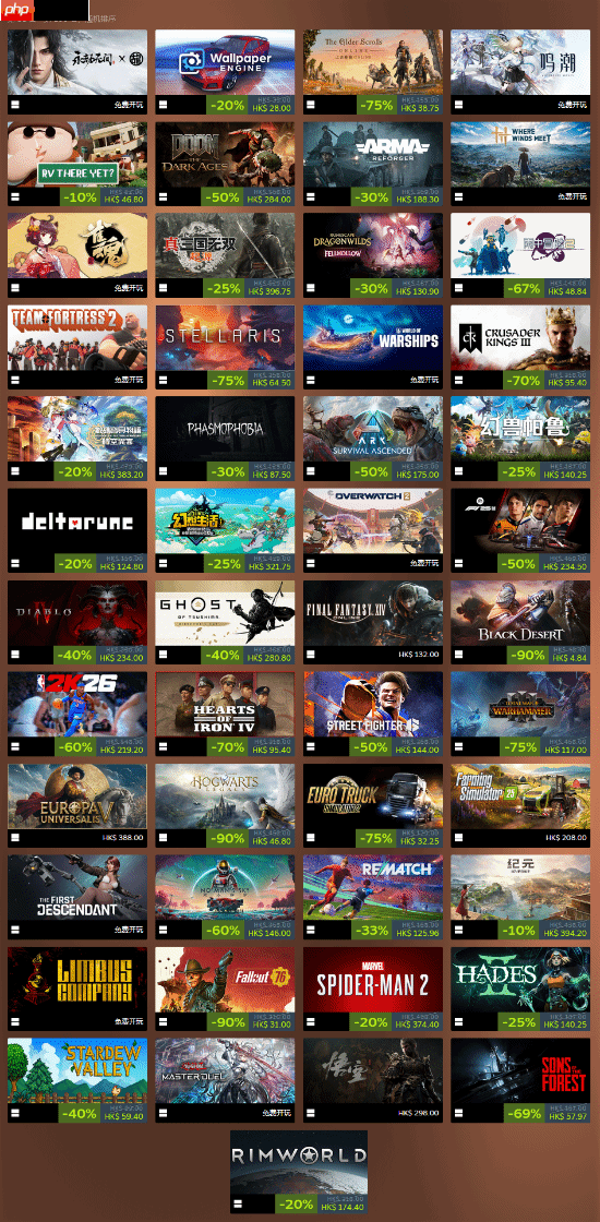 超越《光与影:33号远征队》!《怪物猎人:荒野》成Stea年度最热销游戏之一