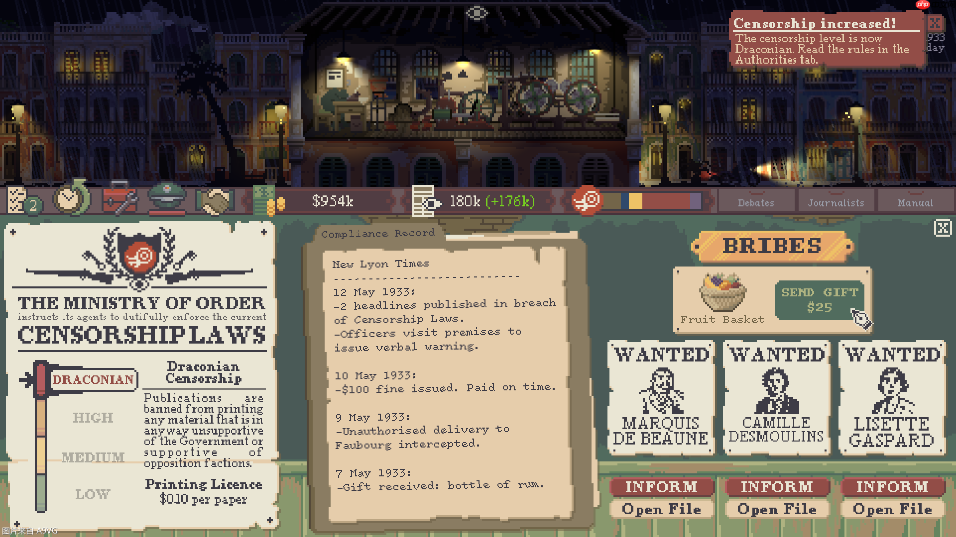 叙事模拟新作《请修改头条》中文商店页上线