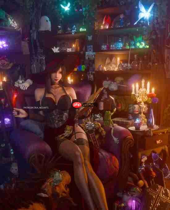 《最终幻想7》全新3D图欣赏:蒂法化身甜点大师