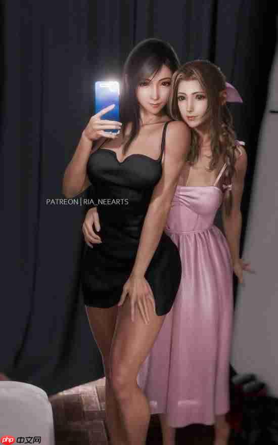 《最终幻想7》全新3D图欣赏:蒂法化身甜点大师