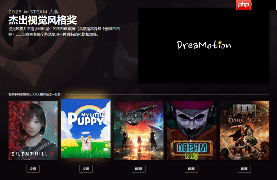 2025年Steam大奖提名公布！多款国产佳作入围