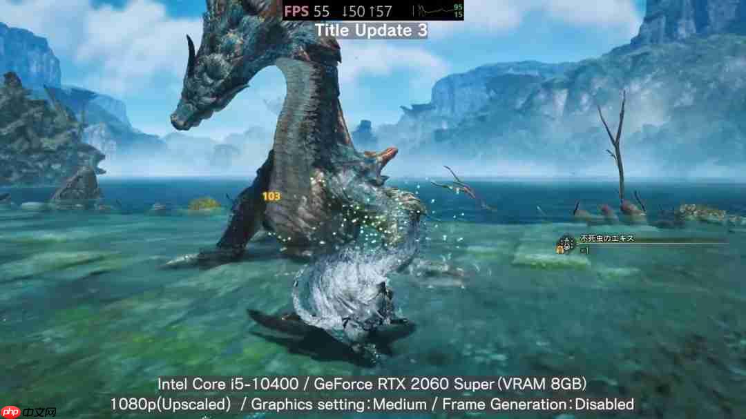 《怪物猎人:荒野》更新4确实让PC版性能有所提升 官方发对比视频