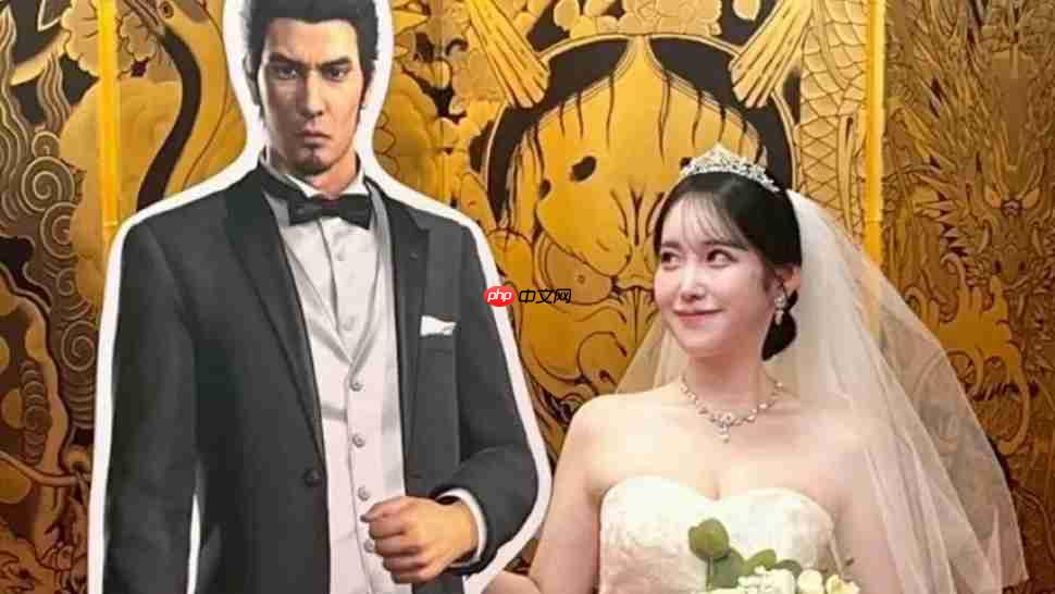 《如龙》系列20周年纪念 已有玩家与桐生一马“结婚”