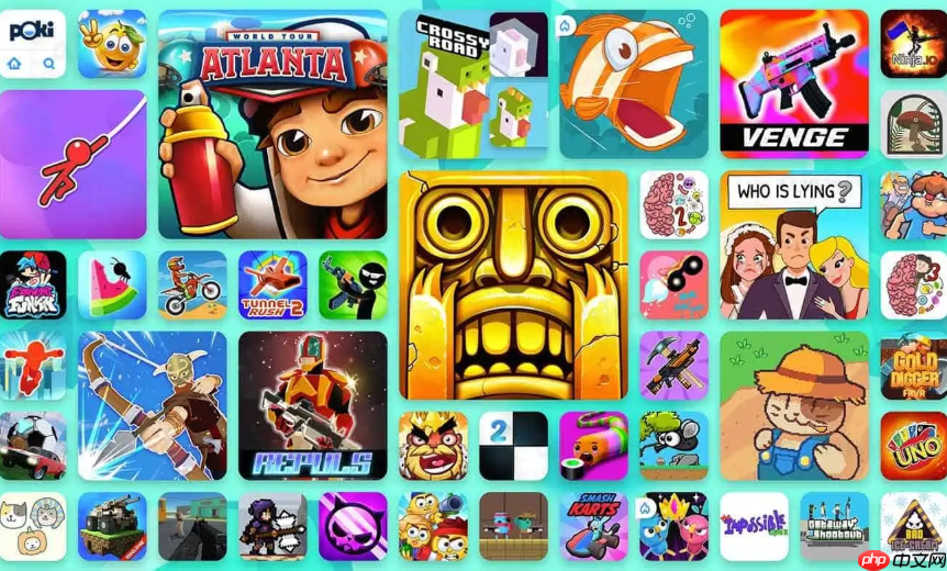 Poki免费游戏平台入口指南，无需注册，畅享在线游戏！