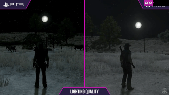 《荒野大镖客》PS3和手机画面对比:你认为谁赢了?