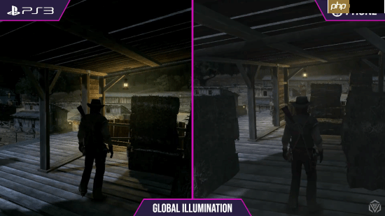 《荒野大镖客》PS3和手机画面对比:你认为谁赢了?