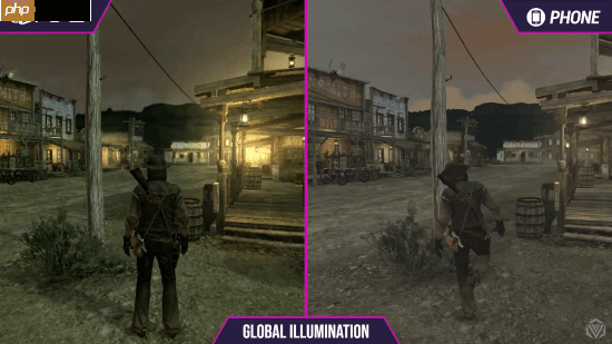 《荒野大镖客》PS3和手机画面对比:你认为谁赢了?