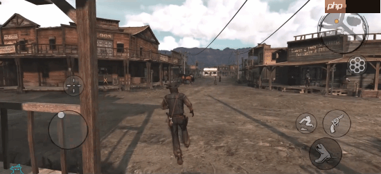 《荒野大镖客》手游版实机：性能和保真两种画面模式