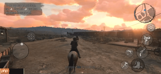 《荒野大镖客》手游版实机：性能和保真两种画面模式