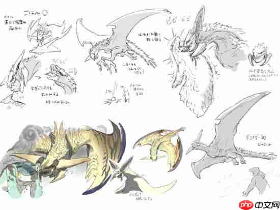 下巴参考蜈蚣?《怪物猎人:荒野》煌雷龙开发秘闻公开!